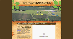 Desktop Screenshot of farmcountrycampground.com